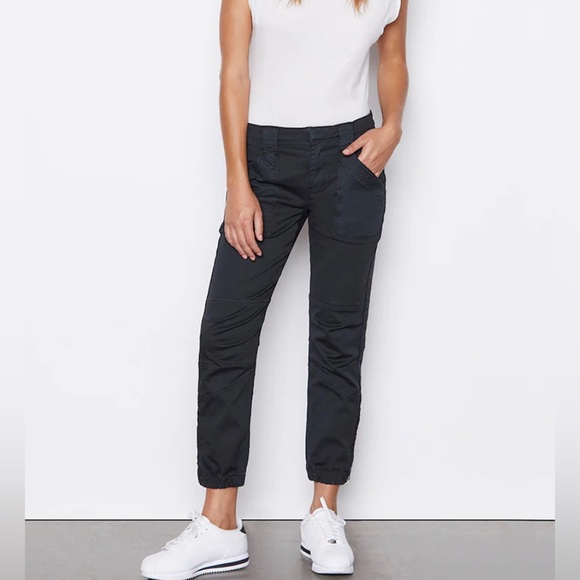 Frame Denim Pants - Frame Banded Bottom Trapunto Moto Pant size 26